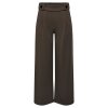 JDY - GEGGO LIFE NEW LONG PANT | CHOCOLATE BROWN