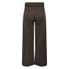 JDY - GEGGO LIFE NEW LONG PANT | CHOCOLATE BROWN