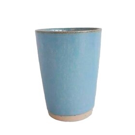 BORNHOLMS KERAMIKFABRIK - TALL CUP | BLUE MOSS