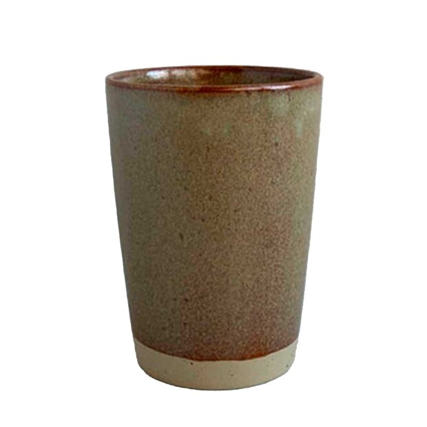 BORNHOLMS KERAMIKFABRIK - TALL CUP | MUSTARD