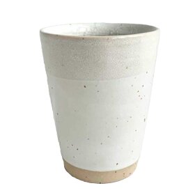 BORNHOLMS KERAMIKFABRIK - TALL CUP | CHALKY WHITE