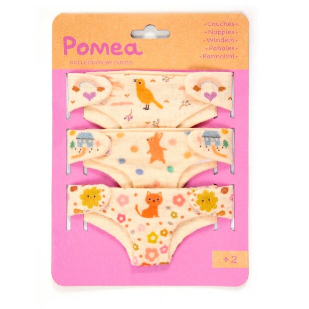 DJECO - KIT - 3 NAPPIES