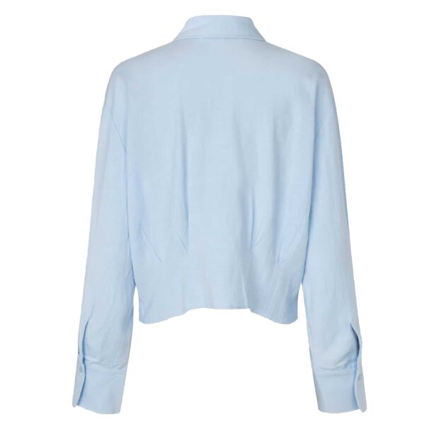 SECOND FEMALE - NURA SHIRT | HALOGEN BLUE