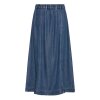 ATELIER REVE - RISLE SKIRT | DARK BLUE
