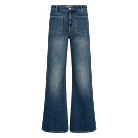 IVY COPENHAGEN - ABIGAIL 70'S JEANS WASH TURIN | DENIM BLUE