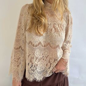 CONTINUE COPENHAGEN - VALERI BLOUSE | NUDE