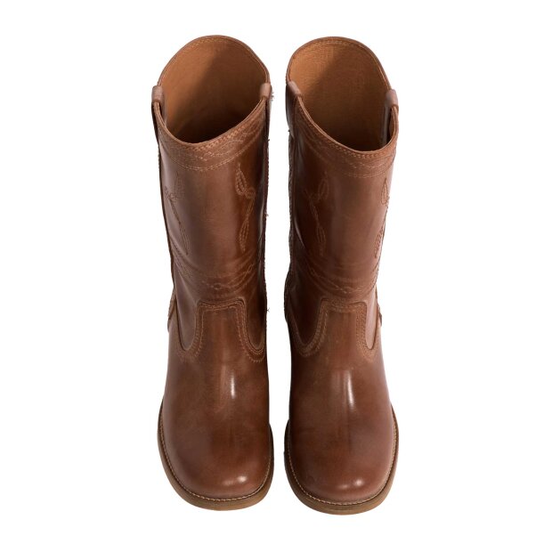 DICO Copenhagen - JULIA WESTERN STITCHING | COGNAC