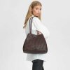 DEPECHE - SOFYA SHOULDERBAG | DARK BROWN