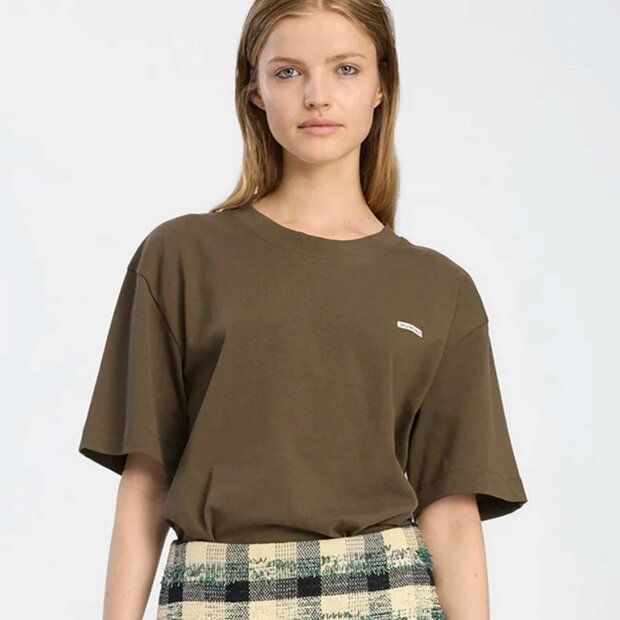 MUNTHE - BELLAMY T-SHIRT | BROWN