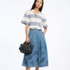 MUNTHE - BOWEN SKIRT | BLUE MUNTHE - BOWEN SKIRT | BLUE