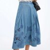MUNTHE - BOWEN SKIRT | BLUE MUNTHE - BOWEN SKIRT | BLUE