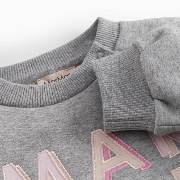 MARMAR COPENHAGEN - THEOS B SWEATSHIRT | PINK LOGO