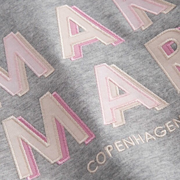 MARMAR COPENHAGEN - THEOS B SWEATSHIRT | PINK LOGO