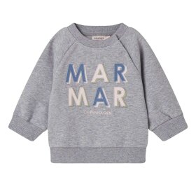 MARMAR COPENHAGEN - THEOS B SWEATSHIRT | BLUE LOGO