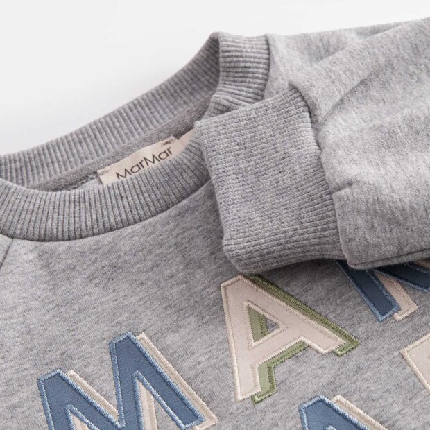 MARMAR COPENHAGEN - THEOS B SWEATSHIRT | BLUE LOGO