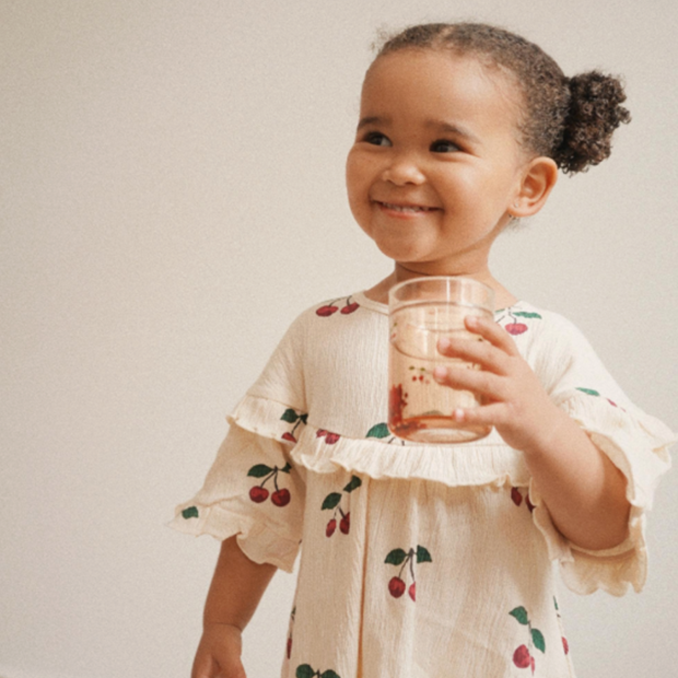 KONGES SLØJD - GLITTER CUPS - 2 STK. | CHERRY