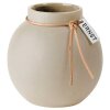 ERNST - VASE RUND BEIGE