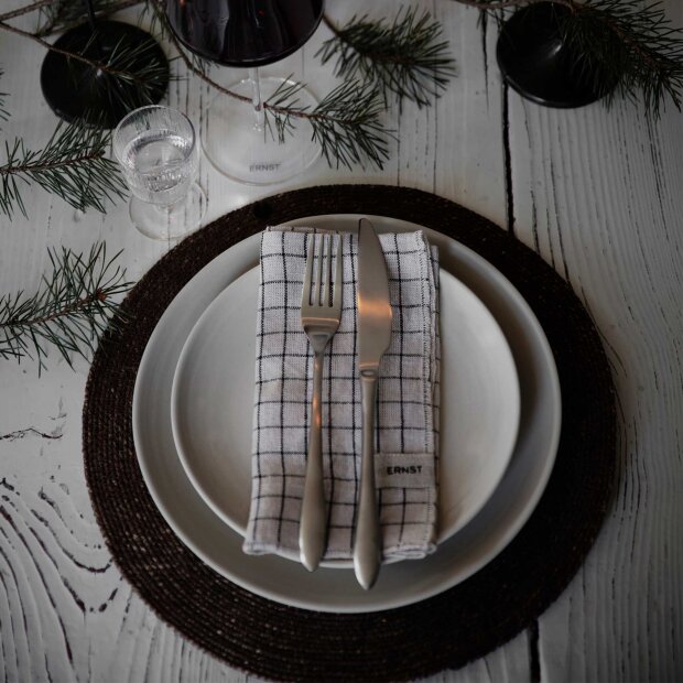 ERNST - BORDSKÅNER SØGRÆS MØRKBRUN