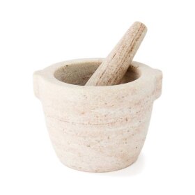 ERNST - MORTER I HVID MARMOR