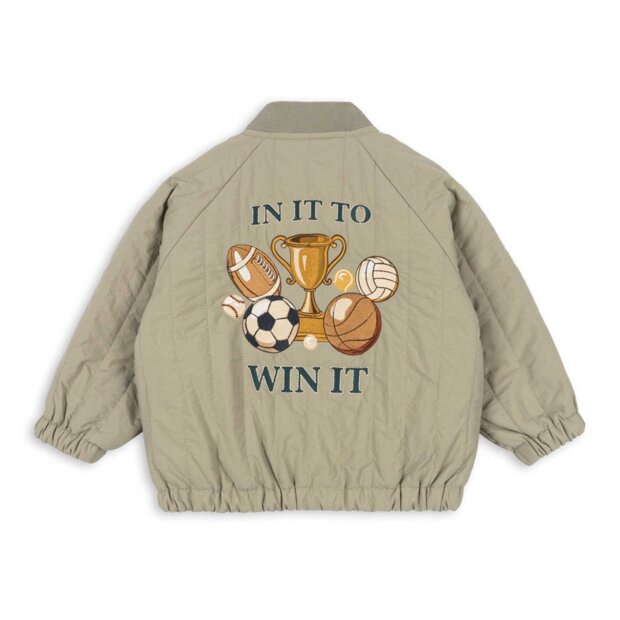 KONGES SLØJD - JUNO BOMBER JACKET | LAUREL OAK