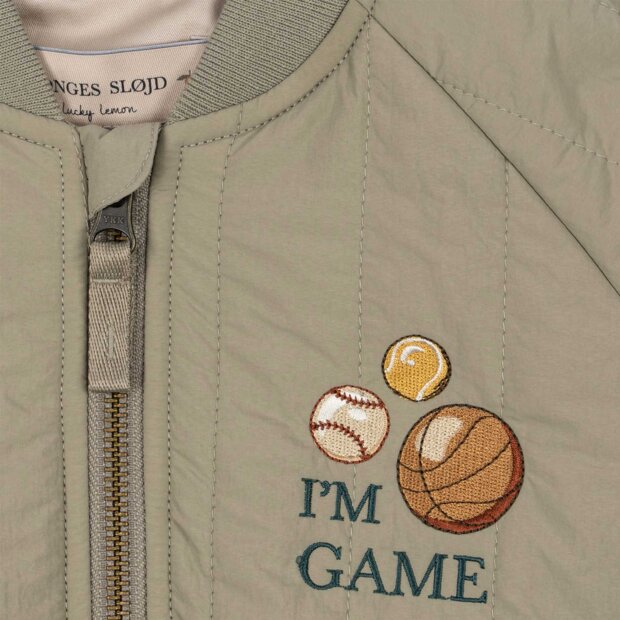 KONGES SLØJD - JUNO BOMBER JACKET | LAUREL OAK