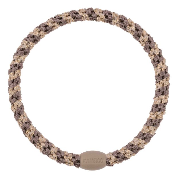 BON DEP - KKNEKKI SLIM ELASTIK | MOLE-BEIGE GLITTER