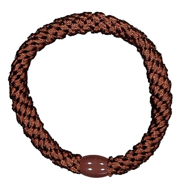 BON DEP - KKNEKKI HÅRELASTIK | MID BROWN