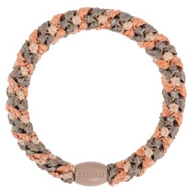 BON DEP - KKNEKKI HÅRELASTIK | MIX ROSEGOLD CAMO GLITTER