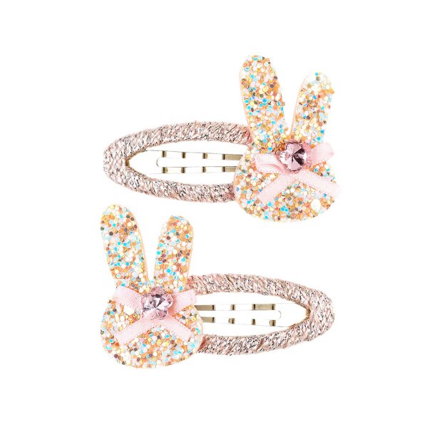 SOUZA - HAIR CLIPS BESS RABBIT 2 STK.