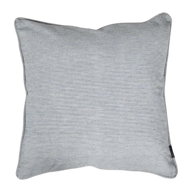 SPEEDTSBERG - PUDE BOMULD 50x50 CM | DARK BLUE/WHITE