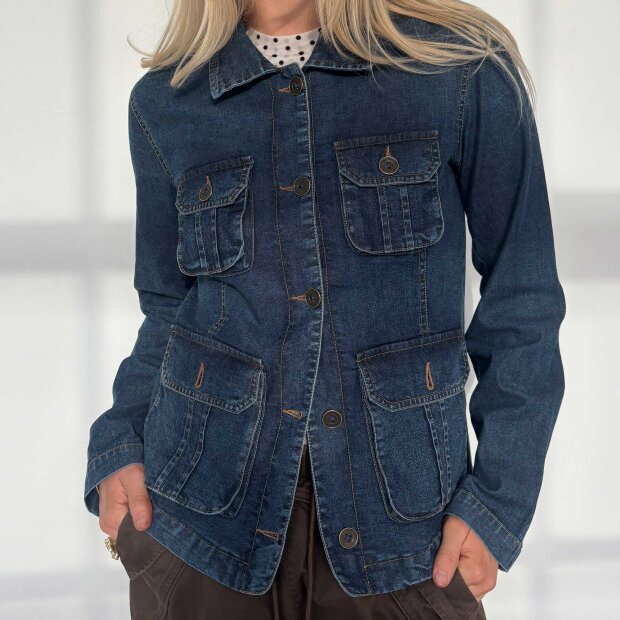 CONTINUE COPENHAGEN - HENRI DENIM JACKET | DENIM BLUE