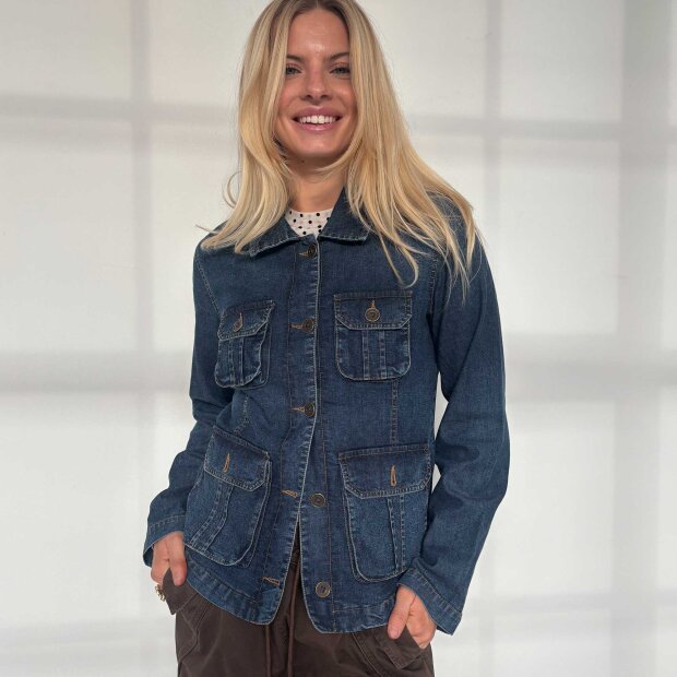 CONTINUE COPENHAGEN - HENRI DENIM JACKET | DENIM BLUE