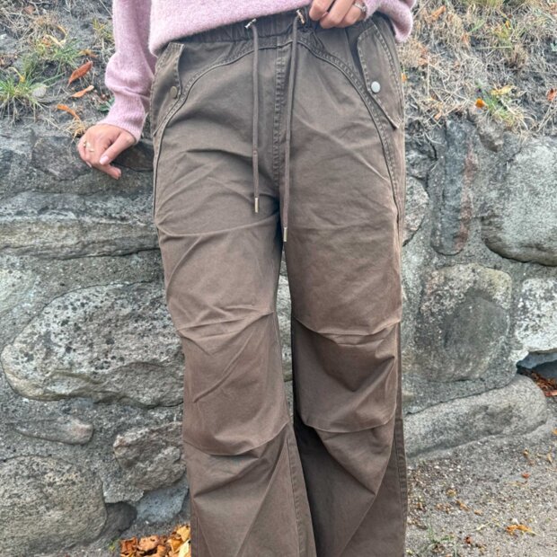 CONTINUE COPENHAGEN - CARRIE PANTS | BROWN