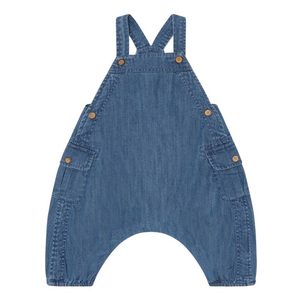 HUST AND CLAIRE - MAKS CHAMBRAY OVERALL | BLUE DENIM