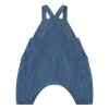 HUST AND CLAIRE - MAKS CHAMBRAY OVERALL | BLUE DENIM