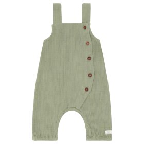 HUST AND CLAIRE - MELIK MUSELIN OVERALL | LIGHT GREEN
