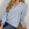 CONTINUE COPENHAGEN - EMMA BLOUSE | LIGHT BLUE