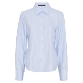 BTF CPH - BAMBOO SHIRT W/STRIPES | LIGHT BLUE STRIPE
