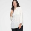 MOSHI MOSHI MIND - AVALON DOBBY CHECK SHIRT | OFF WHITE