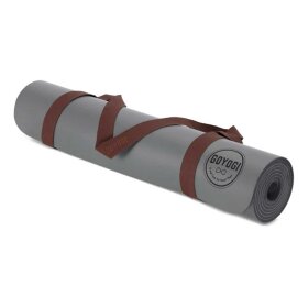 GOYOGI - CALM MAT CARRIER STRAP | DARK BROWN