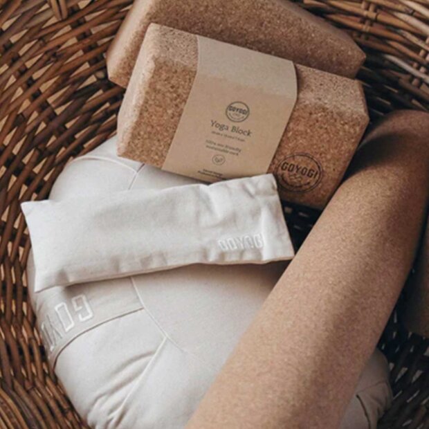 GOYOGI - CALM ORGANIC COTTON EYE PILLOW | NATURAL