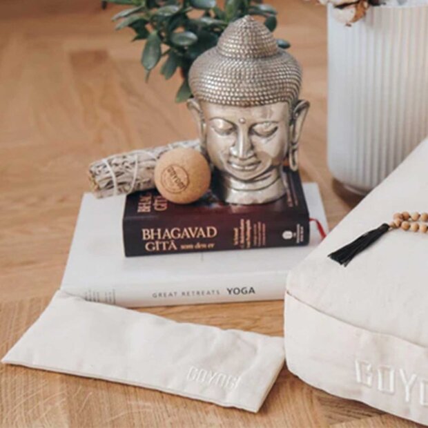 GOYOGI - CALM ORGANIC COTTON EYE PILLOW | NATURAL