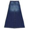 PLEASE - A-SHAPE OSLO SKIRT | BLU DENIM
