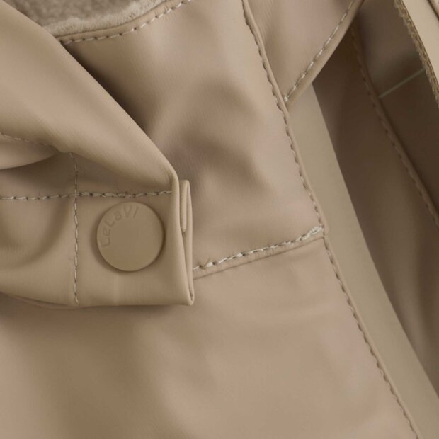 CELAVI - BASIC RAINWEAR SUIT I PU | WHITE PEPPER