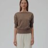 SIX AMES - MOI SWEATER | ACORN MELANGE SIX AMES - MOI SWEATER | ACORN MELANGE