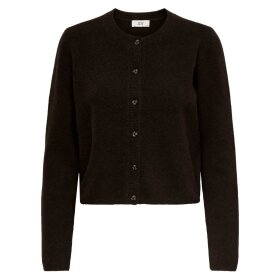 JDY - CHLOE LIFE L/S CARDIGAN | CHOCOLATE TORTE