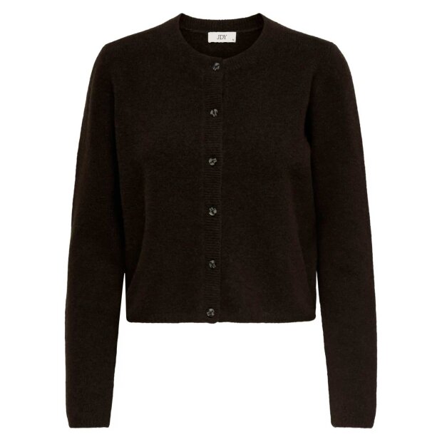 JDY - CHLOE LIFE L/S CARDIGAN | CHOCOLATE TORTE