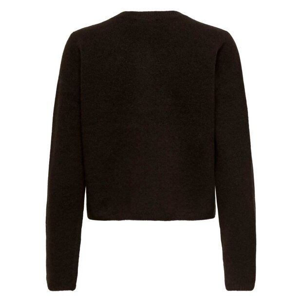 JDY - CHLOE LIFE L/S CARDIGAN | CHOCOLATE TORTE