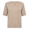 BRUUN & STENGADE - FRANCESCA REGULAR FIT T-SHIRT | OYSTER GRAY