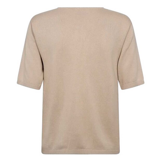 BRUUN & STENGADE - FRANCESCA REGULAR FIT T-SHIRT | OYSTER GRAY